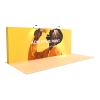 20ft Custom Straight & Affordable Fabric Pop Up Trade Show Backwall Display 06