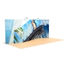 20ft Custom Curved & Banner Fabric Pop Up Trade Show Backwall Display 09
