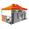 10x15 Custom Pop Up Canopy Tent & Double-Sided Full Backwall & 2 x Double-Sided Half Sidewalls 05
