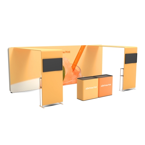 Create 10x20ft Expo Booths | Double Your Impact - AOM Prime