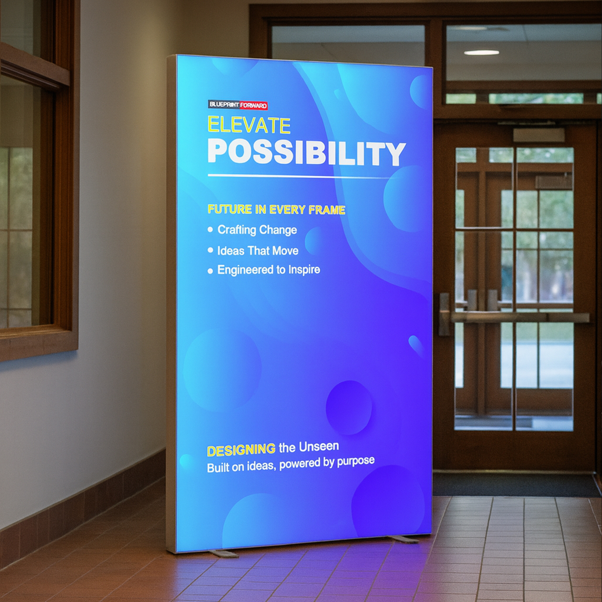 Foldable LED Lightboxes for Holiday Events | Portable SEG Backlit ...