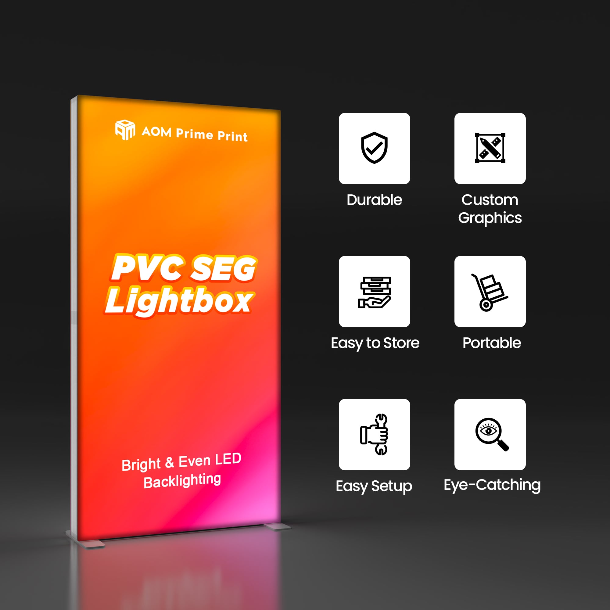 PVC SEG Lightbox Advantages
