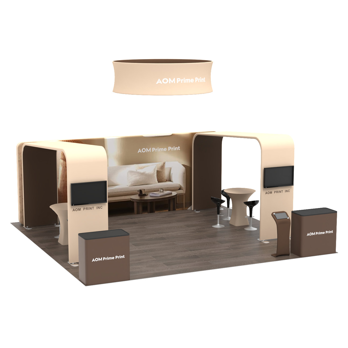 20x20 Trade Show Booths – Custom Island Exhibits That Command