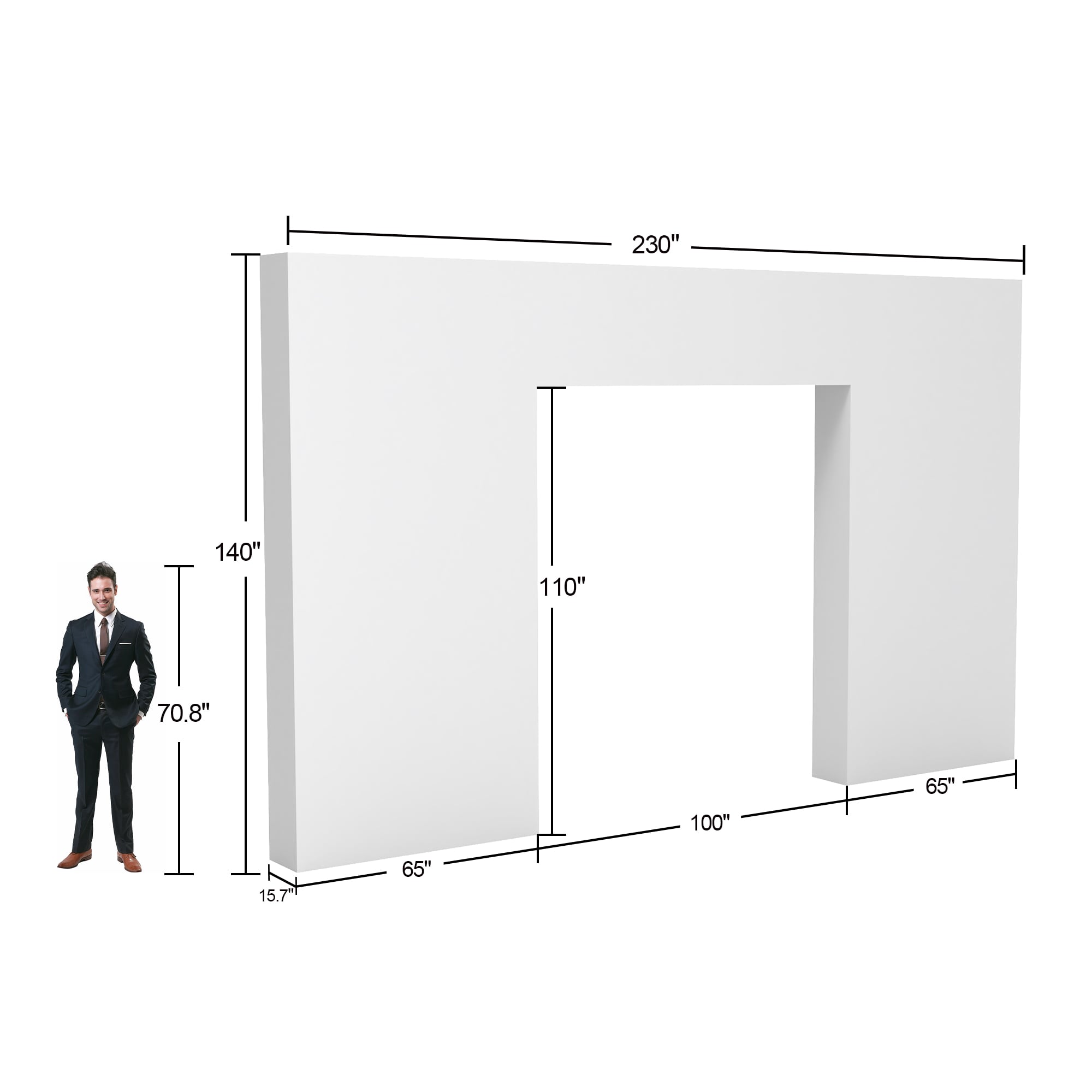 Rectangular Banner Stand